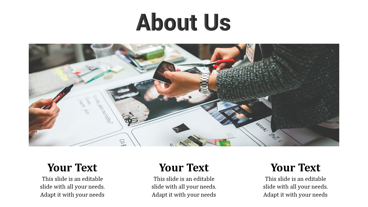 About Us PowerPoint Template Presentation